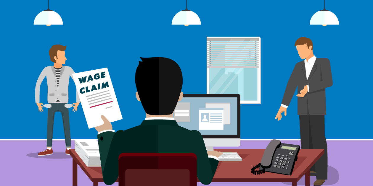 Employer and employee disputing wage claim at a DLSE Berman hearing