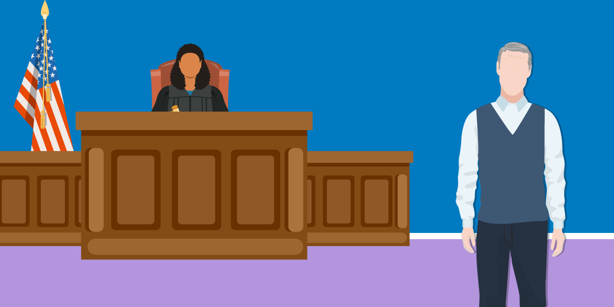 Employee in Court