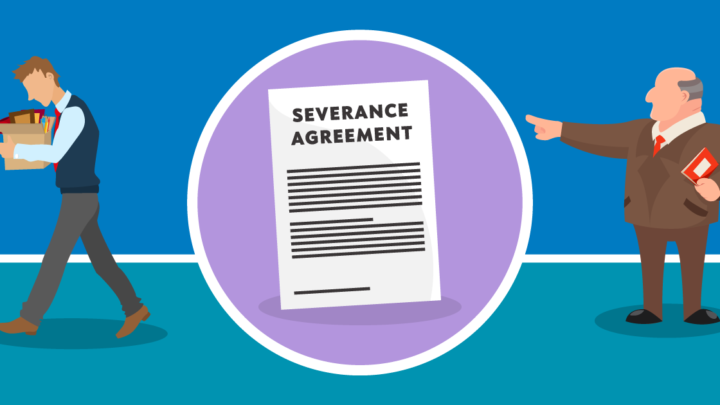 An employee signing a severance agreement with a California employer