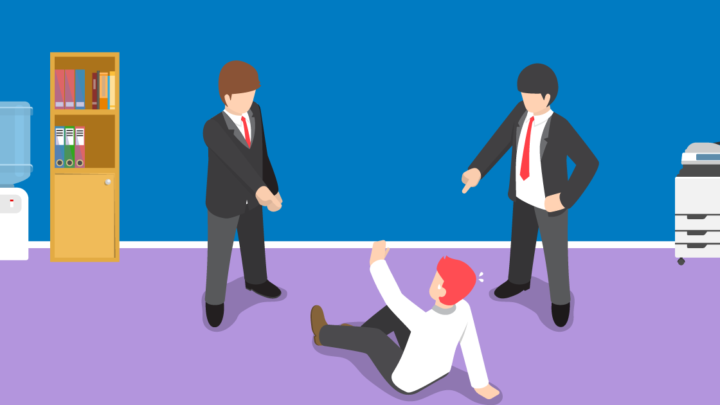 Illustration representing California's workplace bullying and harassment laws